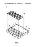 OPTICAL TOUCH DEVICE AND KEYBOARD THEREOF diagram and image