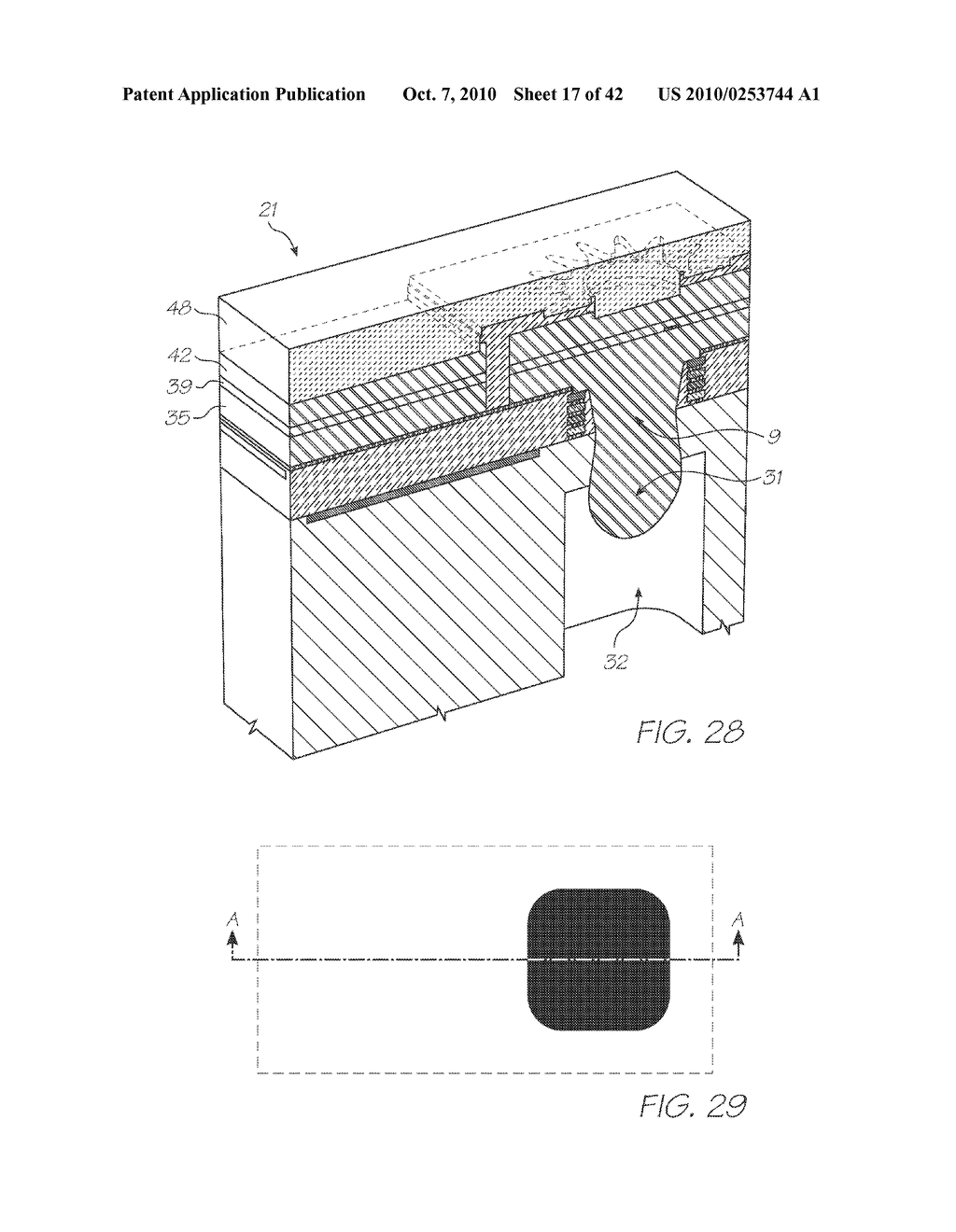 FLEXIBLE PRINTHEAD MODULE INCORPORATING STAGGERED ROWS OF INK EJECTION NOZZLES - diagram, schematic, and image 18