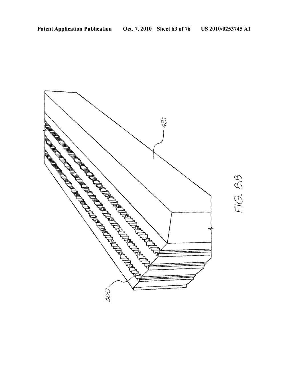 PAGEWIDTH INKJET PRINTHEAD INCORPORATING POWER AND DATA TRANSMISSION FILM POSITIONING PROTUBERANCES - diagram, schematic, and image 64