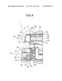 SCREEN UNIT STOWABLE TYPE EQUIPMENT AND IN-VEHICLE MOUNT INFORMATION EQUIPMENT diagram and image