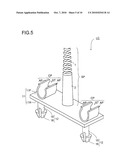 SUPPORTING UNIT, ILLUMINATING UNIT AND DISPLAY DEVICE diagram and image