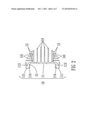 Lamp holder structure having heat dissipation fins diagram and image