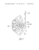 Lamp holder structure having heat dissipation fins diagram and image