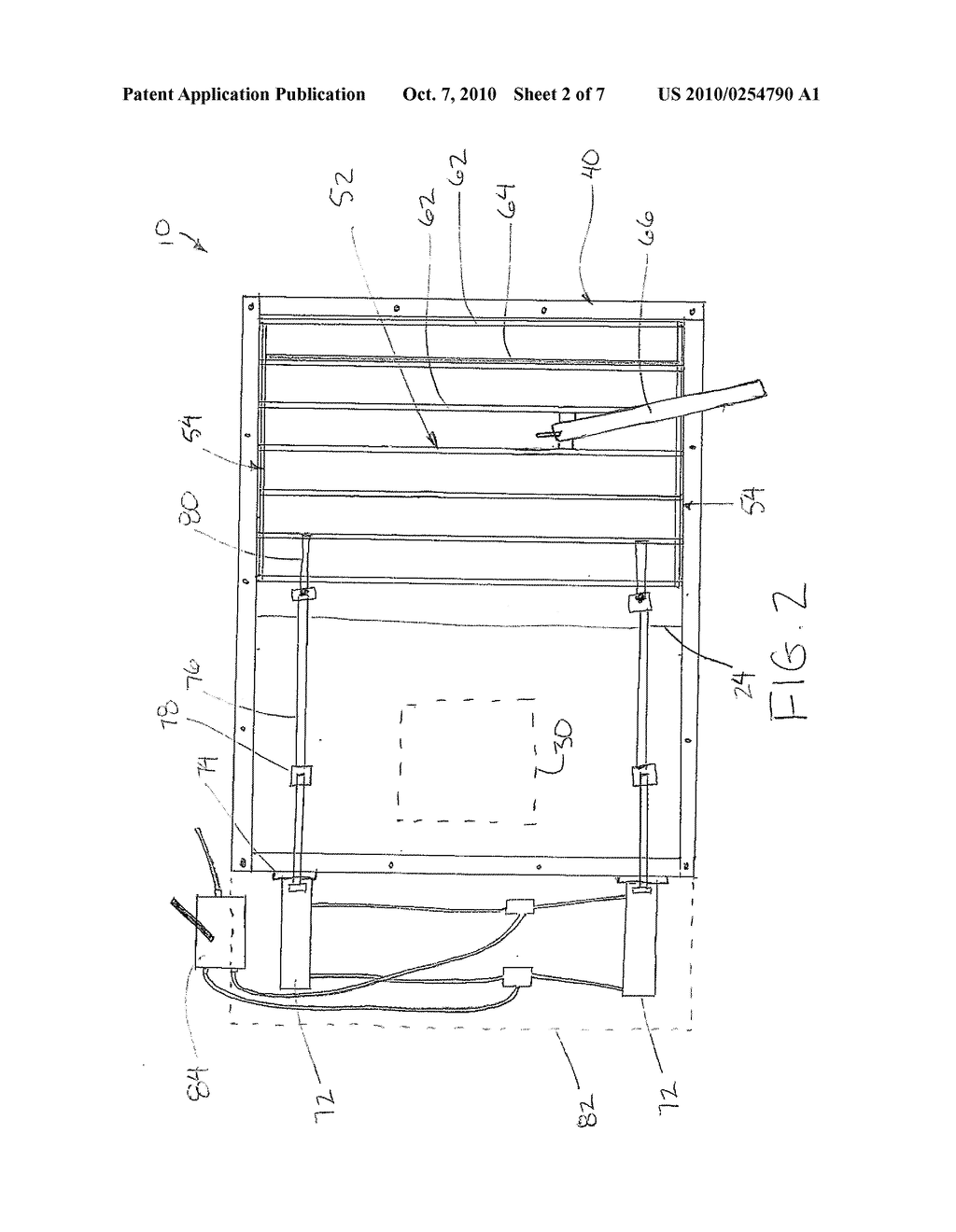 Agitating Device for a Grain Bin Discharge Opening - diagram, schematic, and image 03