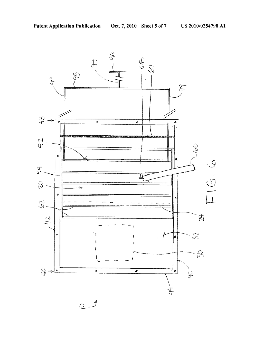Agitating Device for a Grain Bin Discharge Opening - diagram, schematic, and image 06