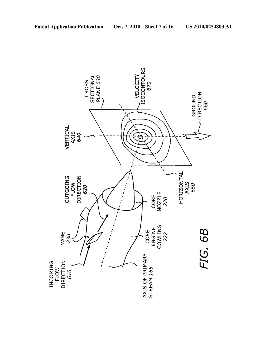 Turbofan engine noise suppression using fan flow deflector - diagram, schematic, and image 08