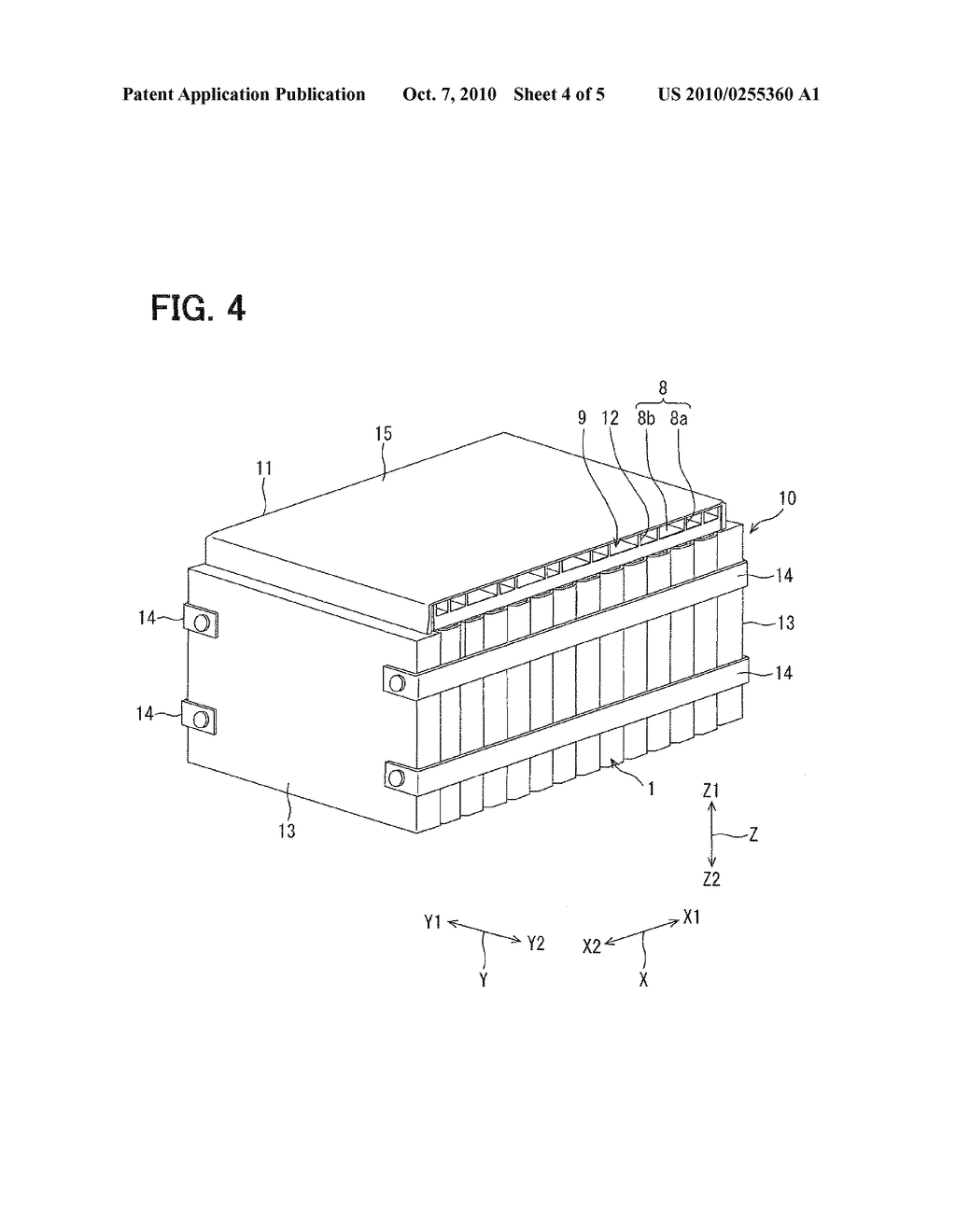 BATTERY SYSTEM HAVING ASSEMBLED BATTERY - diagram, schematic, and image 05