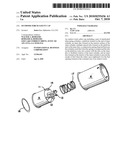 Outdoor torch safety cap diagram and image