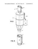 Outdoor torch safety cap diagram and image