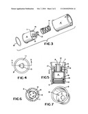 Outdoor torch safety cap diagram and image