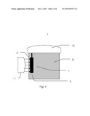 METHOD AND DEVICE FOR FIXING/STABILISING A SAMPLE diagram and image