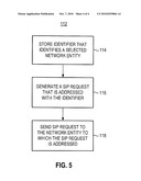 APPARATUS, AND ASSOCIATED METHOD, FOR SUPPORTING SMS MESSAGING BY WAY OF AN IP NETWORK diagram and image