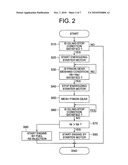 ENGINE STARTING DEVICE FOR IDLING-STOP VEHICLE diagram and image