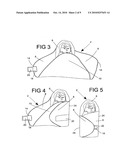 INFANT WRAP INCLUDING BODY PADDING diagram and image