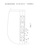 TELEVISION TABLE ASSEMBLY WHICH CAN BE ASSEMBLED AND DISASSEMBLED WITHOUT TOOLS diagram and image