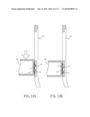 TELEVISION TABLE ASSEMBLY WHICH CAN BE ASSEMBLED AND DISASSEMBLED WITHOUT TOOLS diagram and image