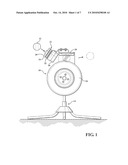 BALL FEEDING DEVICE FOR A BALL PITCHING MACHINE AND METHOD OF USING THE SAME diagram and image