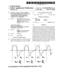 Method and device for carrying out a signal-processing viewing of a measurement signal that is correlated to the respiratory activity of an individual diagram and image