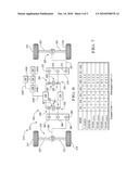 VEHICLE WITH HYBRID POWERTRAIN diagram and image