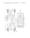 VEHICLE WITH HYBRID POWERTRAIN diagram and image