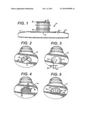 SPOUT FOR ENSURING EVACUATION OF A FLEXIBLE CONTAINER diagram and image