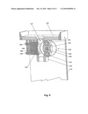 FOOD DISPENSER WITH PUMP FOR EASY LOADING OF CONTAINERS THEREIN diagram and image