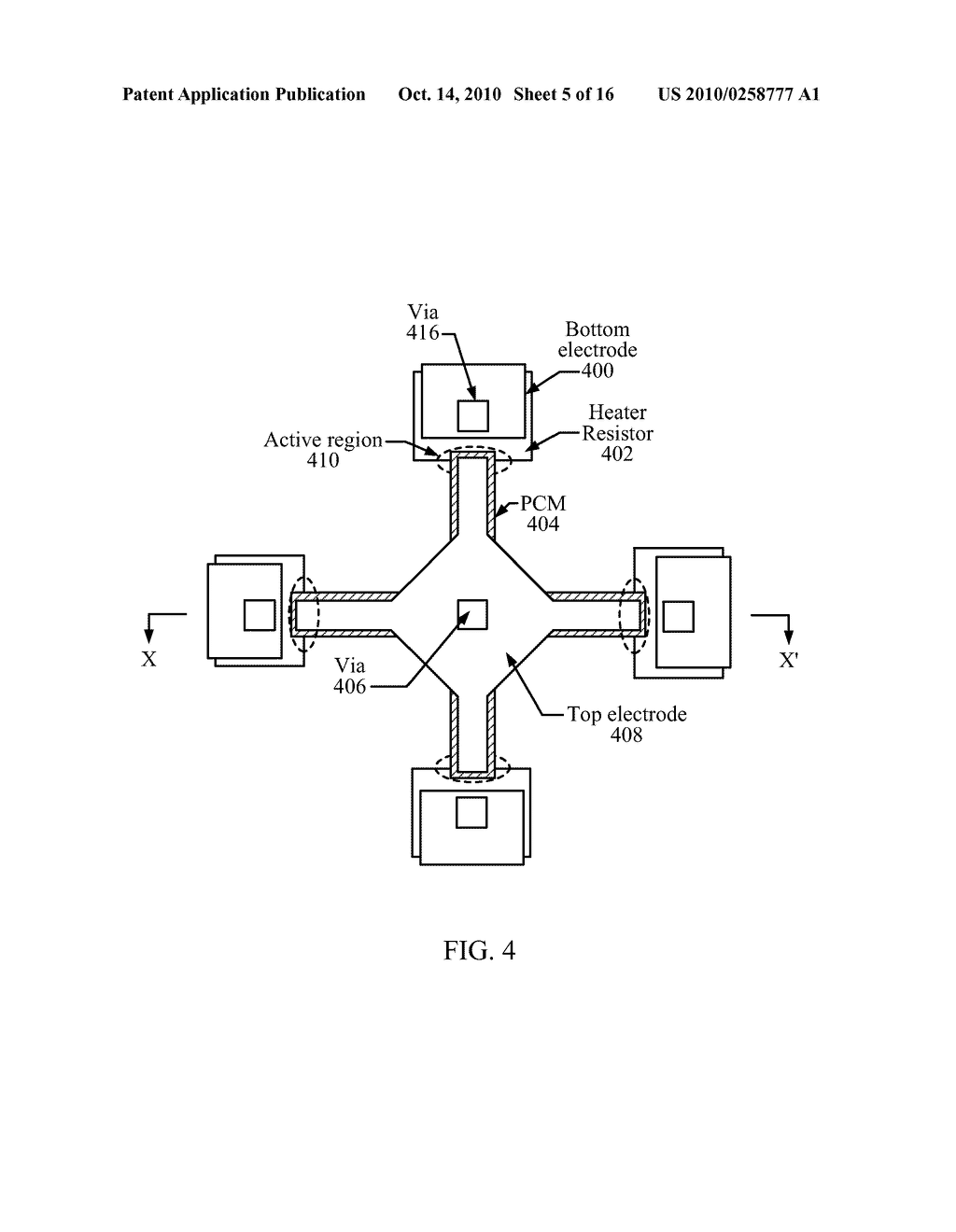 Diamond Type Quad-Resistor Cells of PRAM - diagram, schematic, and image 06