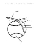 SIMPLIFIED HOLDER TO FACILITATE THE SIGNING OF COLLECTIBLE BASE BALLS AND OTHER SPORTS MEMORABILIA diagram and image