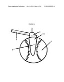 SIMPLIFIED HOLDER TO FACILITATE THE SIGNING OF COLLECTIBLE BASE BALLS AND OTHER SPORTS MEMORABILIA diagram and image