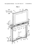 DISPLAY DEVICE OF VEHICLE SEAT diagram and image