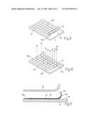 FOOD REFRIGERATION APPLIANCE WITH ILLUMINATED SHELVES, AND METHOD OF PRODUCING THE ILLUMINATED SHELVES diagram and image