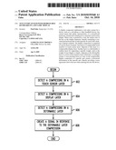 TEXT ENTRY SYSTEM WITH DEPRESSABLE KEYBOARD ON A DYNAMIC DISPLAY diagram and image