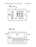 TEXT ENTRY SYSTEM WITH DEPRESSABLE KEYBOARD ON A DYNAMIC DISPLAY diagram and image