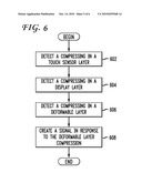 TEXT ENTRY SYSTEM WITH DEPRESSABLE KEYBOARD ON A DYNAMIC DISPLAY diagram and image