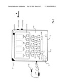 SYSTEM AND METHOD FOR ASSOCIATING CHARACTERS TO KEYS IN A KEYPAD IN AN ELECTRONIC DEVICE diagram and image