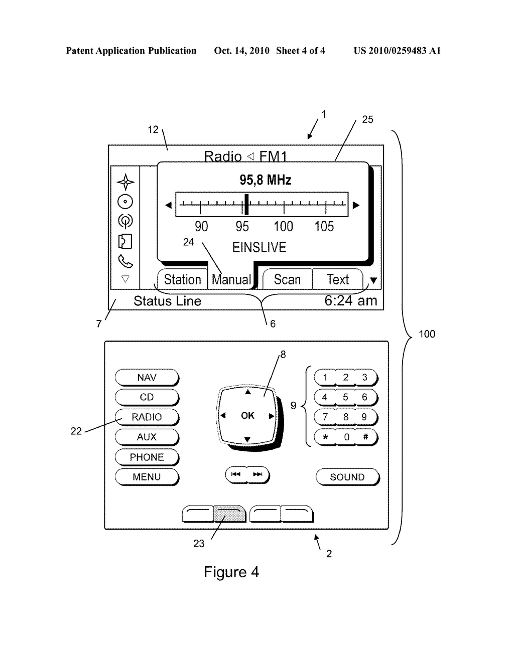 OPERATING AND DISPLAY SYSTEM FOR A VEHICLE - diagram, schematic, and image 05