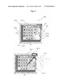 APPARATUS AND METHOD FOR INPUTTING CHARACTERS/NUMERALS FOR COMMUNICATION TERMINAL diagram and image