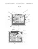 APPARATUS AND METHOD FOR INPUTTING CHARACTERS/NUMERALS FOR COMMUNICATION TERMINAL diagram and image