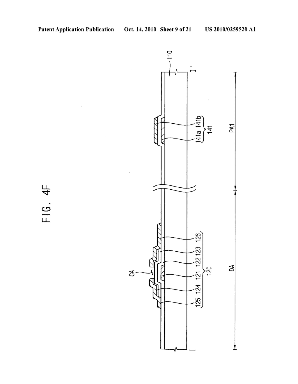 DISPLAY PANEL, DISPLAY APPARATUS HAVING THE SAME, AND METHOD OF MANUFACTURING THE SAME - diagram, schematic, and image 10
