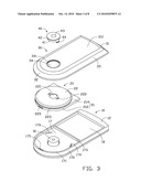 BATTERY COVER ASSEMBLY FOR PORTABLE ELECTRONIC DEVICE diagram and image