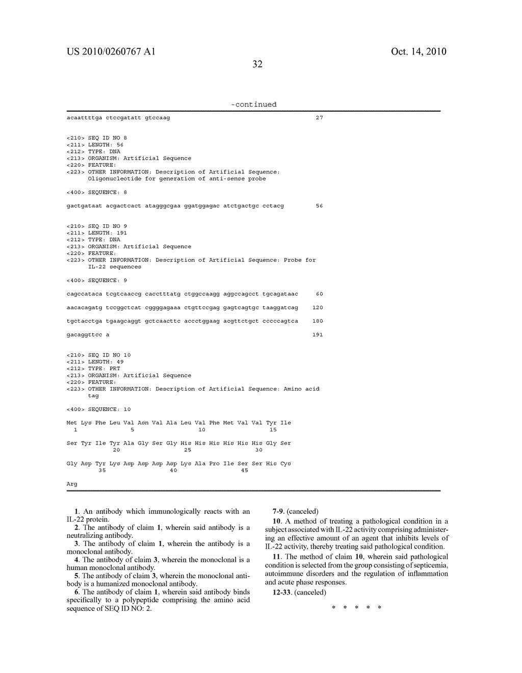 Composition and Method for Treating Inflammatory Disorders - diagram, schematic, and image 38