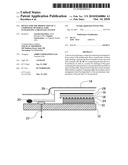 DEVICE FOR THE PRODUCTION OF A COMPOSITE MATERIAL PART INTEGRATING A DRAINAGE SYSTEM diagram and image