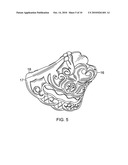 Textile fastening toy system diagram and image