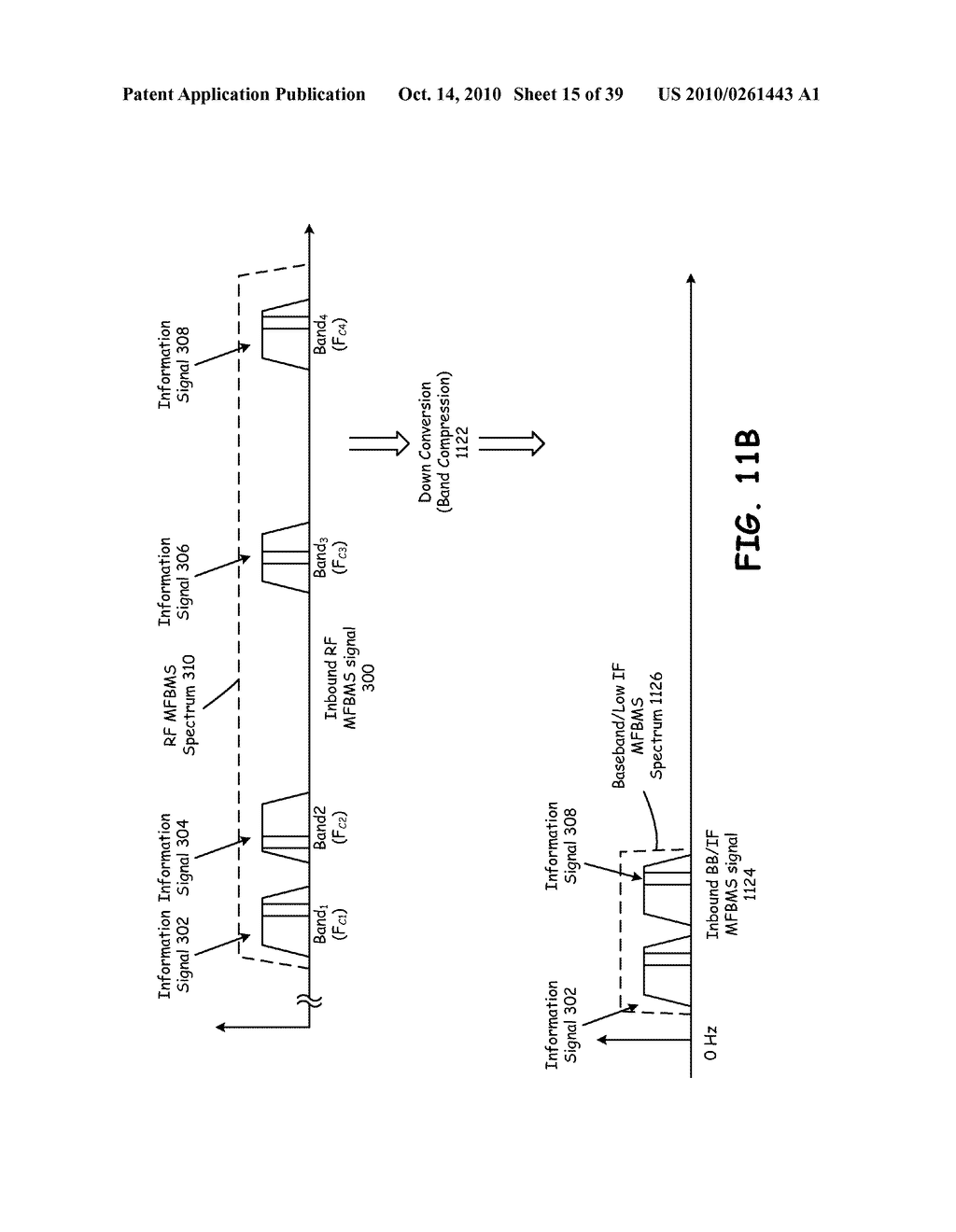 MULTIPLE FREQUENCY BAND INFORMATION SIGNAL UNIVERSAL FRONT END WITH ADJUSTABLE ANALOG SIGNAL PATH COMPONENTS - diagram, schematic, and image 16