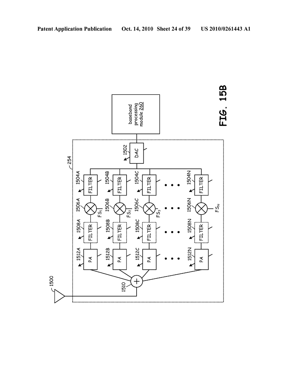 MULTIPLE FREQUENCY BAND INFORMATION SIGNAL UNIVERSAL FRONT END WITH ADJUSTABLE ANALOG SIGNAL PATH COMPONENTS - diagram, schematic, and image 25