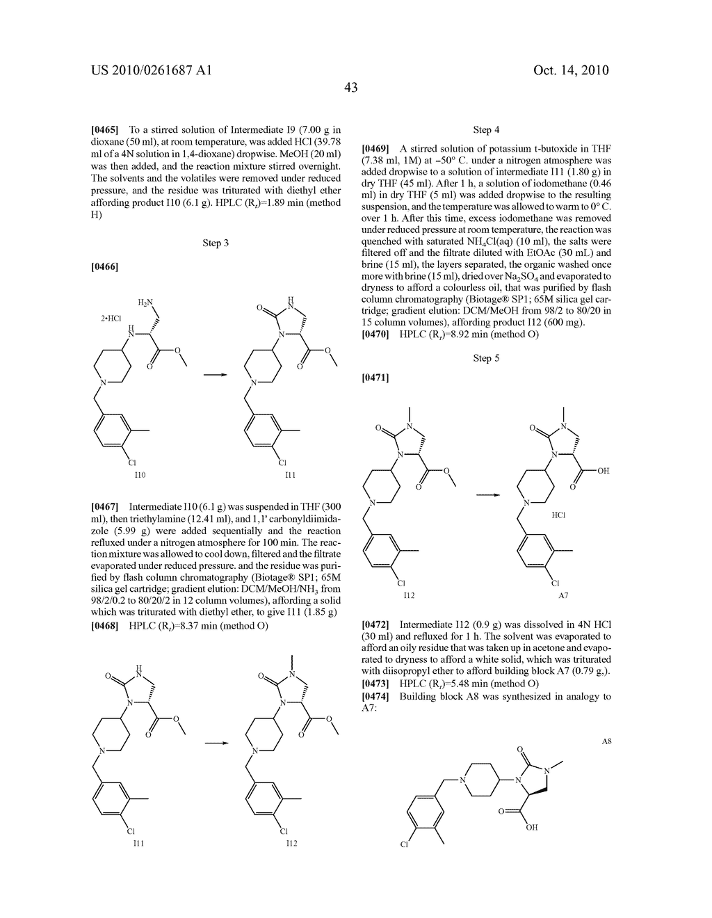 SUBSTITUTED PIPERIDINES AS CCR3 ANTAGONISTS - diagram, schematic, and image 44