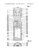 Disposable injector with a manually actuated piston and with a twin chamber system diagram and image