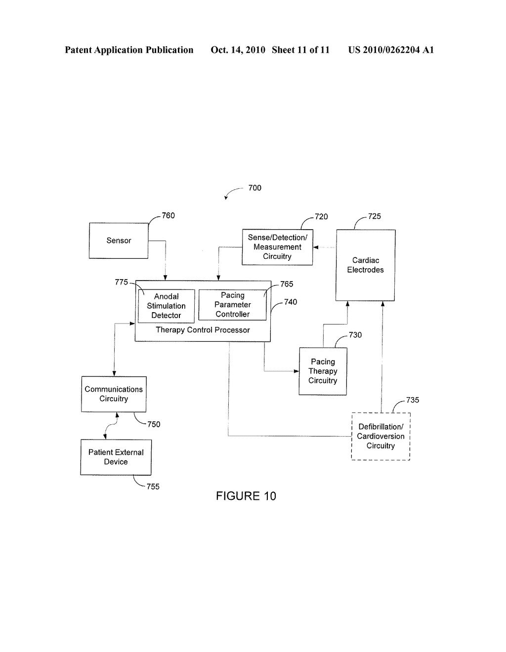 Anodal Stimulation Detection and Avoidance - diagram, schematic, and image 12