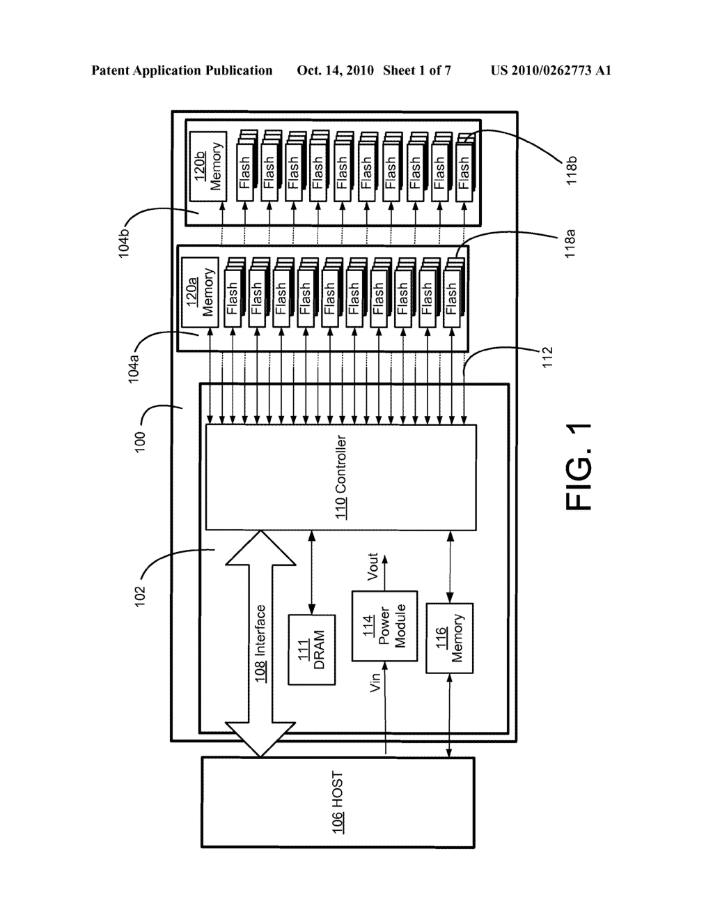 DATA STRIPING IN A FLASH MEMORY DATA STORAGE DEVICE - diagram, schematic, and image 02