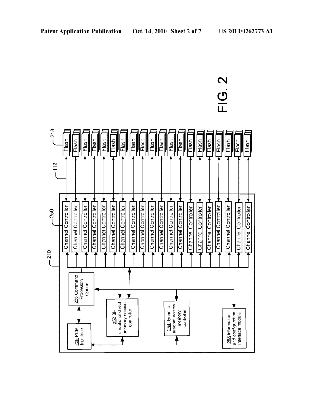 DATA STRIPING IN A FLASH MEMORY DATA STORAGE DEVICE - diagram, schematic, and image 03